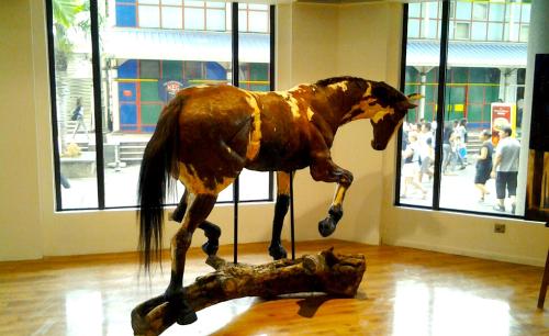 Realistic Horse Sculpture